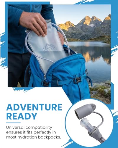 White 3L Hydration Bladder Kit with Cleaning Supplies - Zelvot Water Reservoir