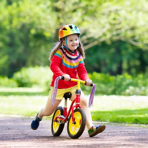 Kids Bike Streamers - Purple Handlebar Ribbons Tassels
