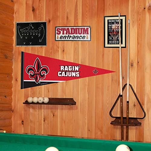 Louisiana Ragin Cajuns Full Size Felt Pennant 12x30 Inch Home & Party Decor