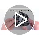 4 Feet Bike Lock Cable - Resettable Combination Lock, Black