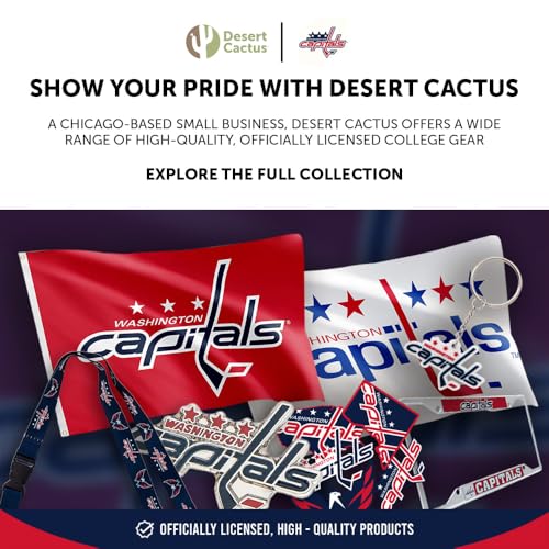 Retractable Badge Holder with NHL Team Logo - Washington Capitals