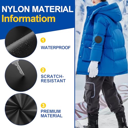 Waterproof Self-Adhesive Nylon Repair Tape, 4" x 70" Patch Kit
