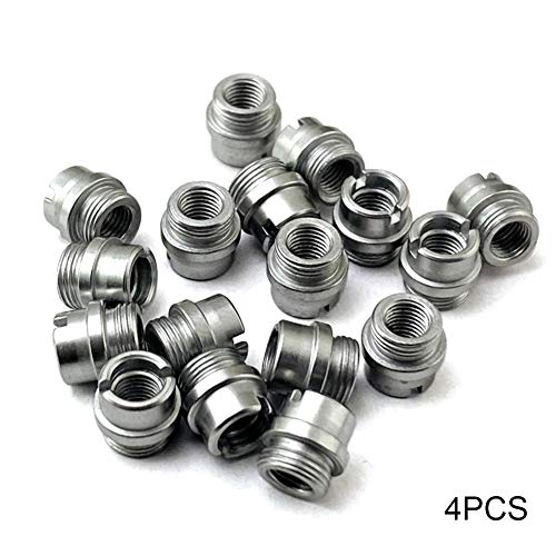 1911 Grip Screw Bushings - 4pcs 416 Stainless Steel
