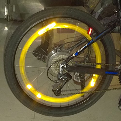 Bicycle Wheel Spoke Reflectors - Safety Warning & Decorative Bike Clips