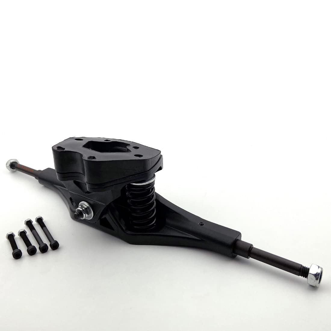 Off Road Longboard Truck Mountain Longboard Components 11 Inch Truck Downhill Board Part Mountain Skateboard Belt Drive Support (Normal Truck)