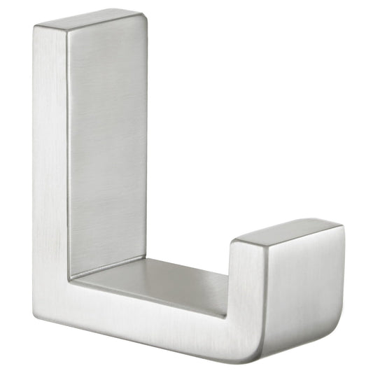 Angle Simple Towel Hook for Bathroom, SUS 304 Stainless Steel Shower Robe Coat Hook for Wall, Brushed Nickel