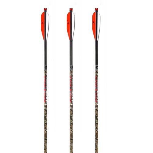 Carbon Express Maxima Contour Crossbolt, 3-Pack (51182), Fletching Colors Will Vary