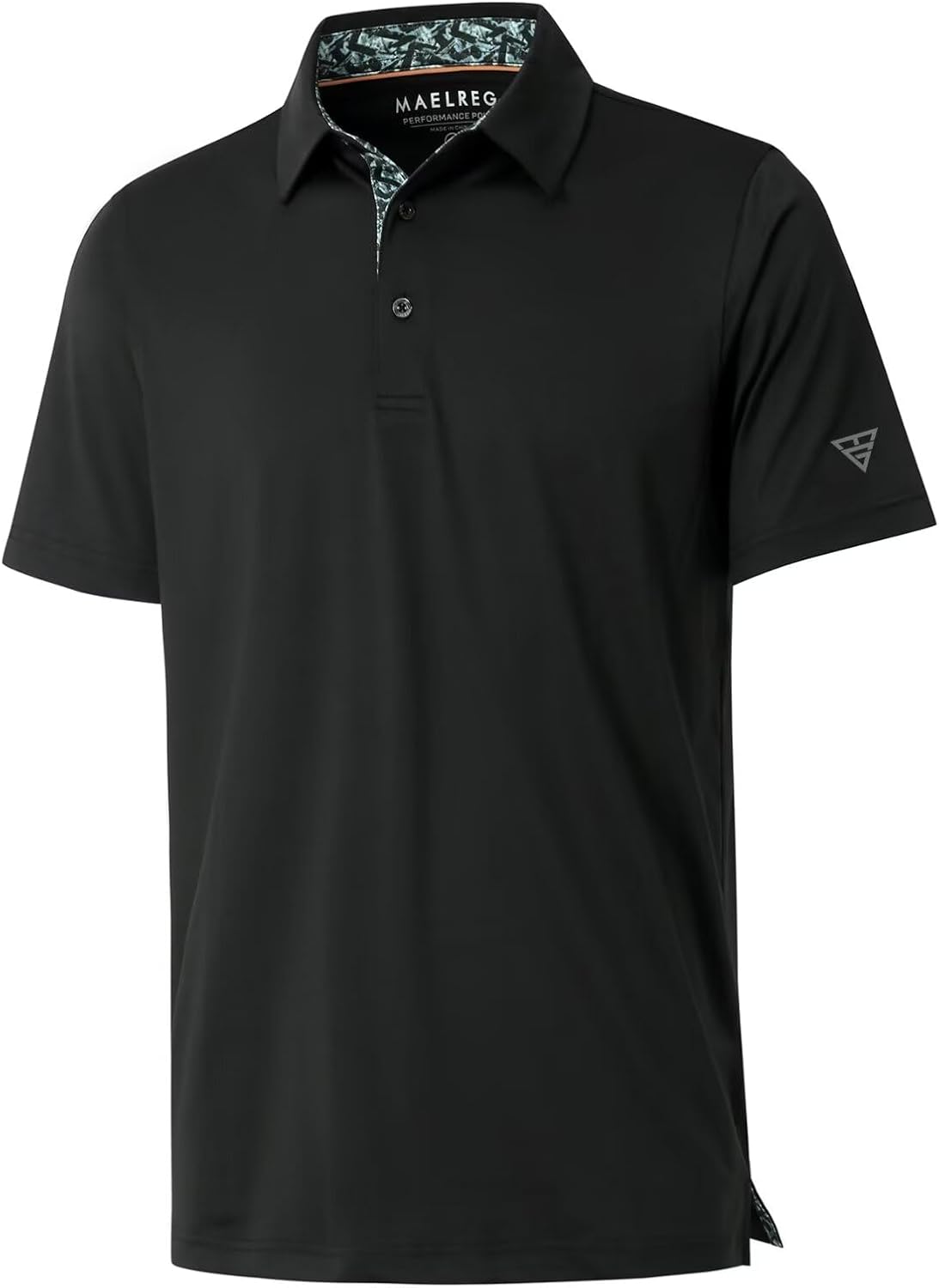 Skiennix Men's Polo Shirts - Stylish Dry Fit Performance Collared Golf Polos | Short & Long Sleeve Options