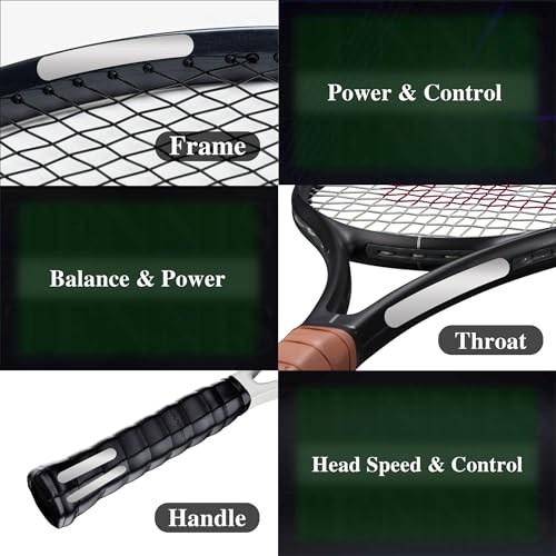 30pcs Black Lead Tape for Pickleball Paddles - High Adhesion