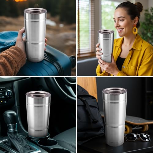 2 Pack Spill-Proof Replacement Lid for 24oz Bubba Envy S Tumbler - BPA Free