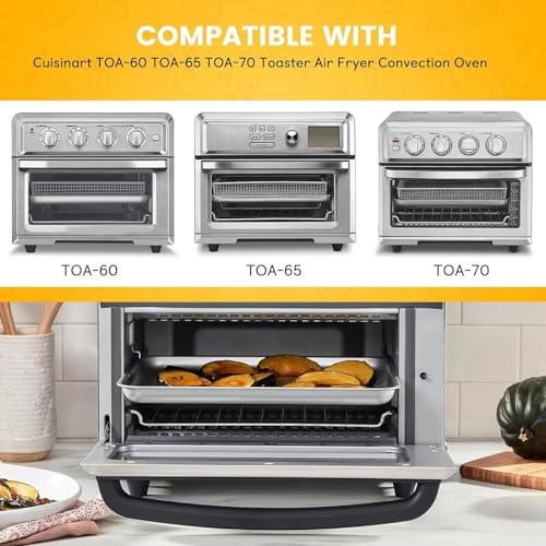 Air Fryer Replacement Tray for Cuisinart TOA-60, TOA-65, TOA-70 - 12.48 x 10.94 Inches, Variation of THIS Listing