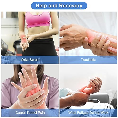Adjustable Wrist Brace Compression Supports for Tendonitis - Beige