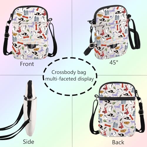 FOTAP Movie Inspire Crossbody Bag Supercalifragilistic Umbrella Shoulder Musical Bag - Super Cb