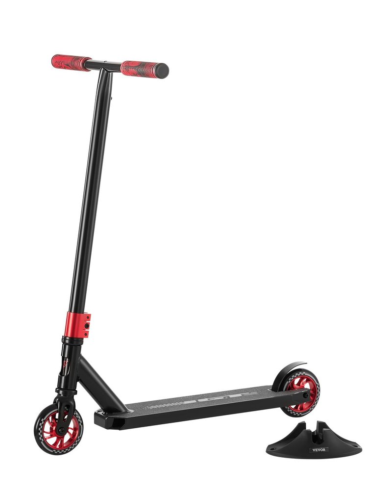 VEVOR Stunt Scooter, Pro Complete Trick Scooters for Kids Ages 11-13 Years, Teens, Adults, Boys, and Girls, Freestyle Street Rider for Intermediate and Beginner, Double Layer Lightweight Aluminum Deck