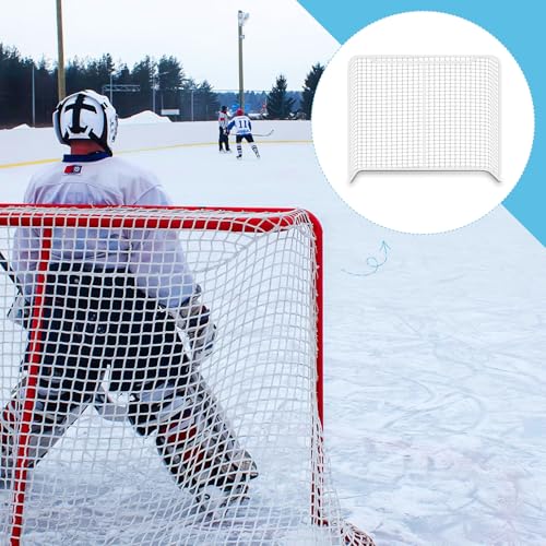 54" Hockey Goal Replacement Net - Durable Mesh for Training