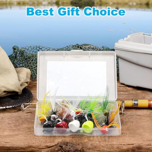 Fly Fishing Poppers Flies, Popper Flies Kit for Trout