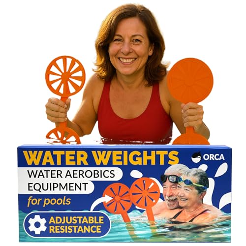Adjustable Resistance Pool Dumbbells for Water Aerobics