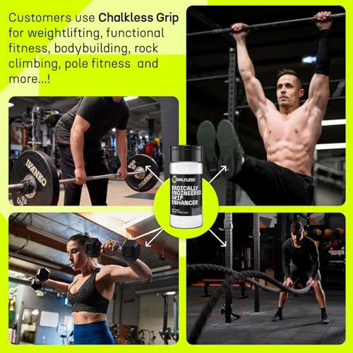 Chalkless Grip Enhancer - Premium Liquid Chalk Alternative, 8 Gram