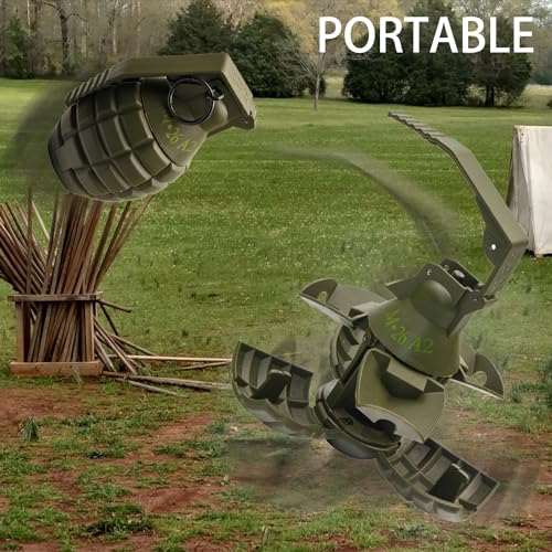 M26A2 Airsoft Grenade Toy - 2pcs Tactical Role Play Prop - Green