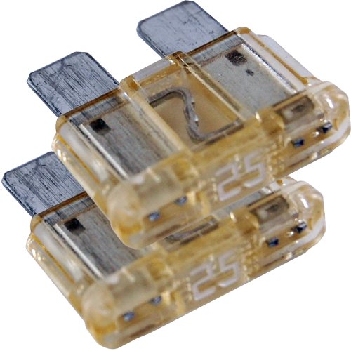 ATO/ATC Fuses - 25A Fast-Acting Fuses, Pack of 2