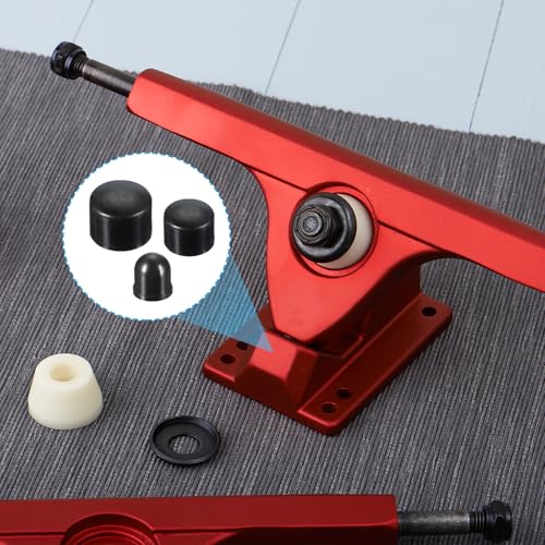 Skateboard Bushings Set - Durable Replacement Pivot Cups for Longboards - 18mm, 16mm, 12mm