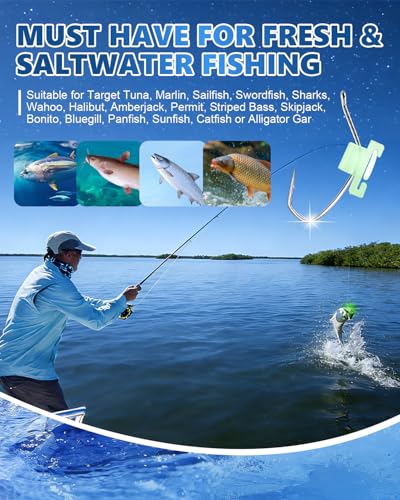 Luminous Live Shrimp Fishing Hooks - Alloy Steel, Size 15# - Silver