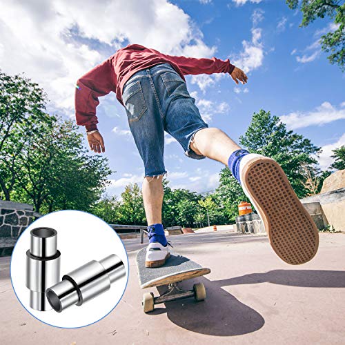 16 Pcs Aluminum Bearing Spacers for 6mm Inline Skate Axles
