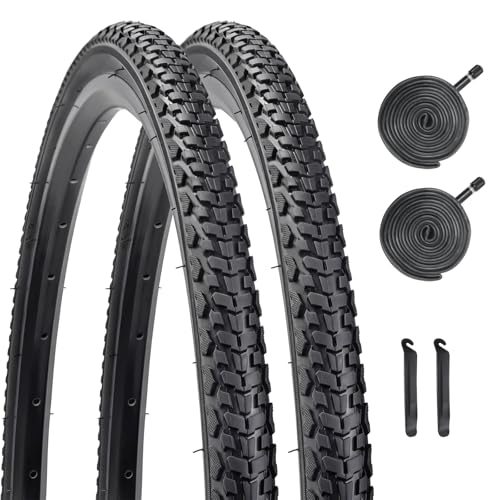 700x38C Bike Tires - Replacement Road Bicycle Tires for Gravel & Urban Cycling
