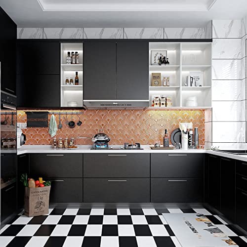 AbaBoorty Chalkboard Wallpaper for Walls Matte Black Contact Paper Self Adhesive Removable Solid Black Peel and Stick Wallpaper Waterproof Roll for Blackboard Wall Decal Reform 15.7"X78.7"