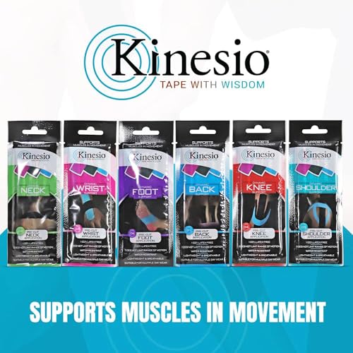 Pre-Cut Athletic Tape for Back Support - 3 Strips