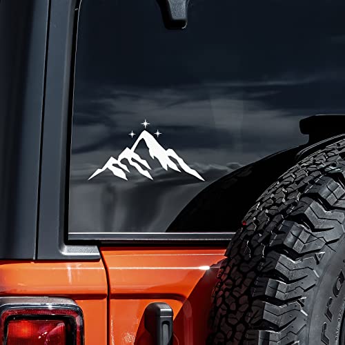Velaris Mountains Vinyl Decal Sticker - 8" x 4.75"