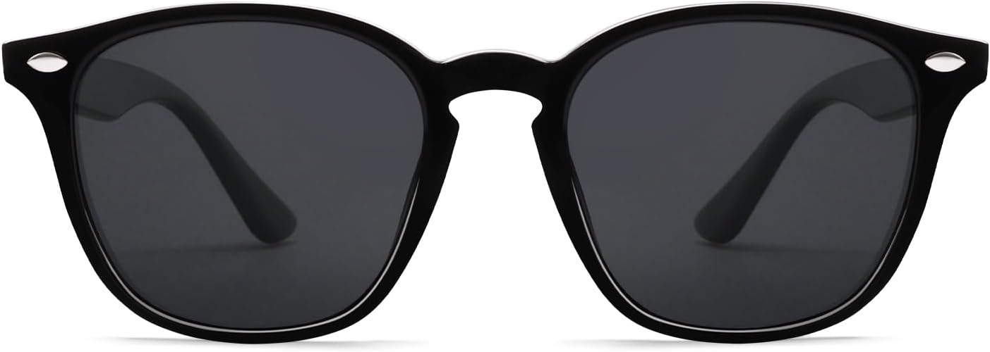 SOJOS Retro Kids Square Polarized Sunglasses for Girls Boys Age 3-10 UV400 Protection De Sol Gafas SK5616