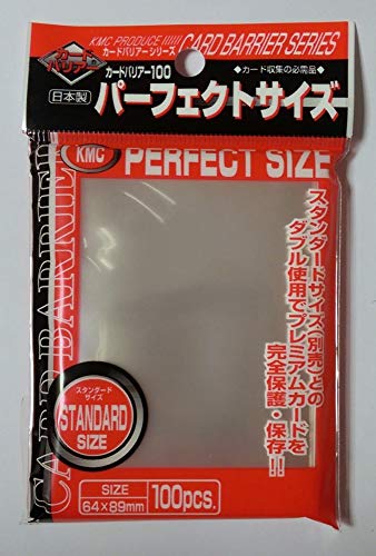 Card Sleeves for Trading Cards - Clear, 100 Pack, 64x89mm