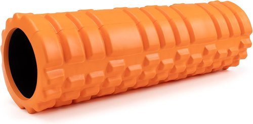 Foam Roller - Deep Tissue Massager for Muscle Recovery | 18" Trigger Point Roller in Orange