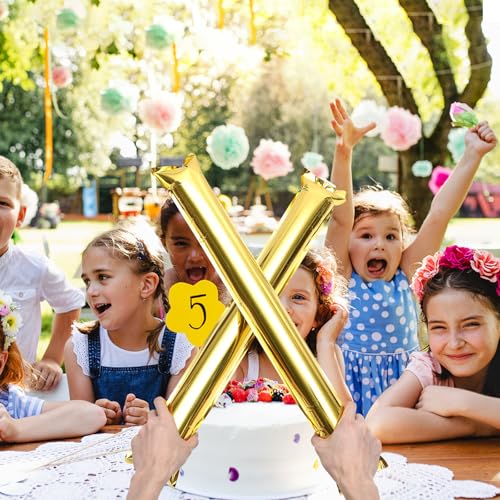 24 Pcs Gold Thunder Sticks - Inflatable Cheering Noise Makers