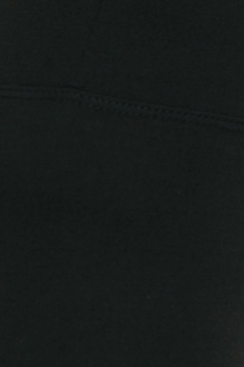 Leggings Depot Women's 3" Waistband Yoga High Waisted Solid Leggings Pants (Full Length, Black, 2X)