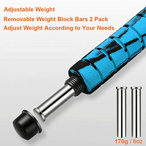 Removable Weights for Weighted Jump Rope - 2 Pack