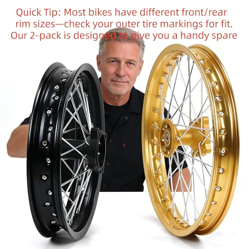 Heavy-Duty Motorcycle Rim Strips - 21" x 25mm Puncture Protection