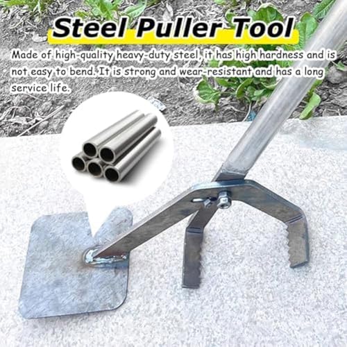 Heavy Duty Stump Remover Tool - Labor-Saving Tree Root Puller