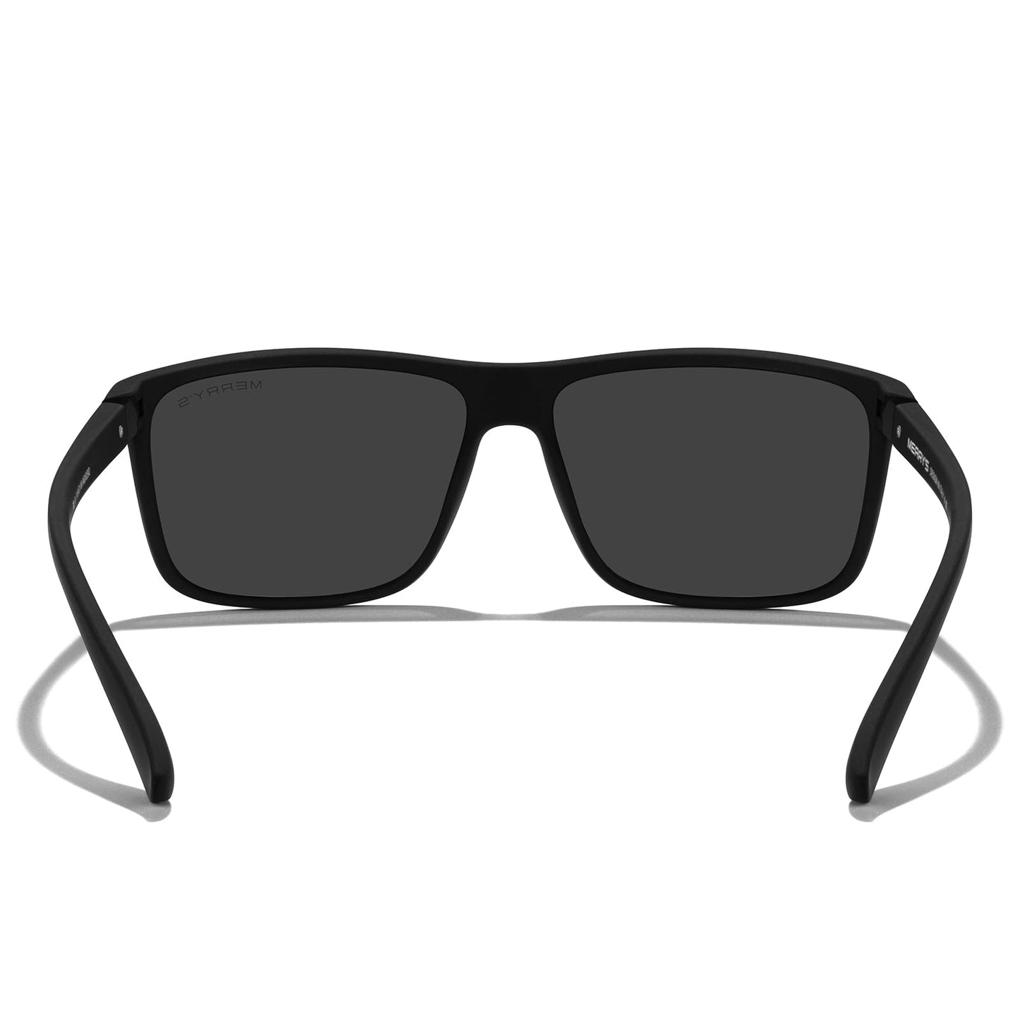 MERRY'S Rectangular Polarized Sports Sunglasses for Men Women Cycling Driving Fishing UV400 Protection S8225