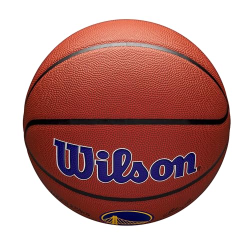 Wilson NBA Team Alliance Basketball - Golden State Warriors, Size 7 - 29.5"