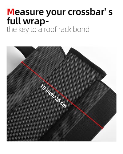 30 Inch Soft Roof Rack Pads for Surfboard, Kayak, Canoe - Complete Kit