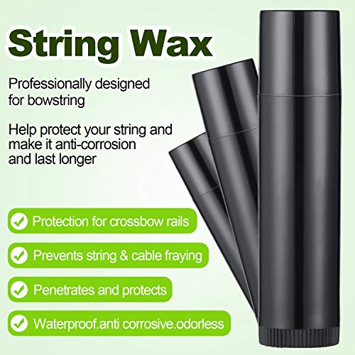 Bow String Wax - 5 Pieces for Crossbow & Compound Bows