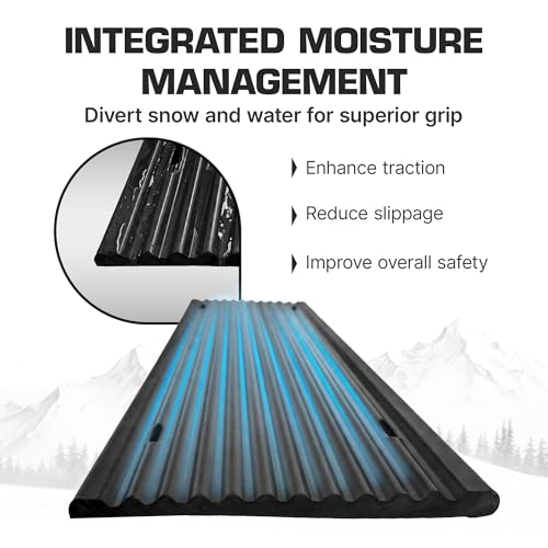 5' Ski Guides for Snowmobile Trailer & Truck Bed - 8 Pack
