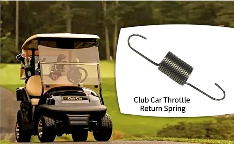 Golf Cart Throttle Return Spring for Club Car DS & Troy-Bilt Tiller