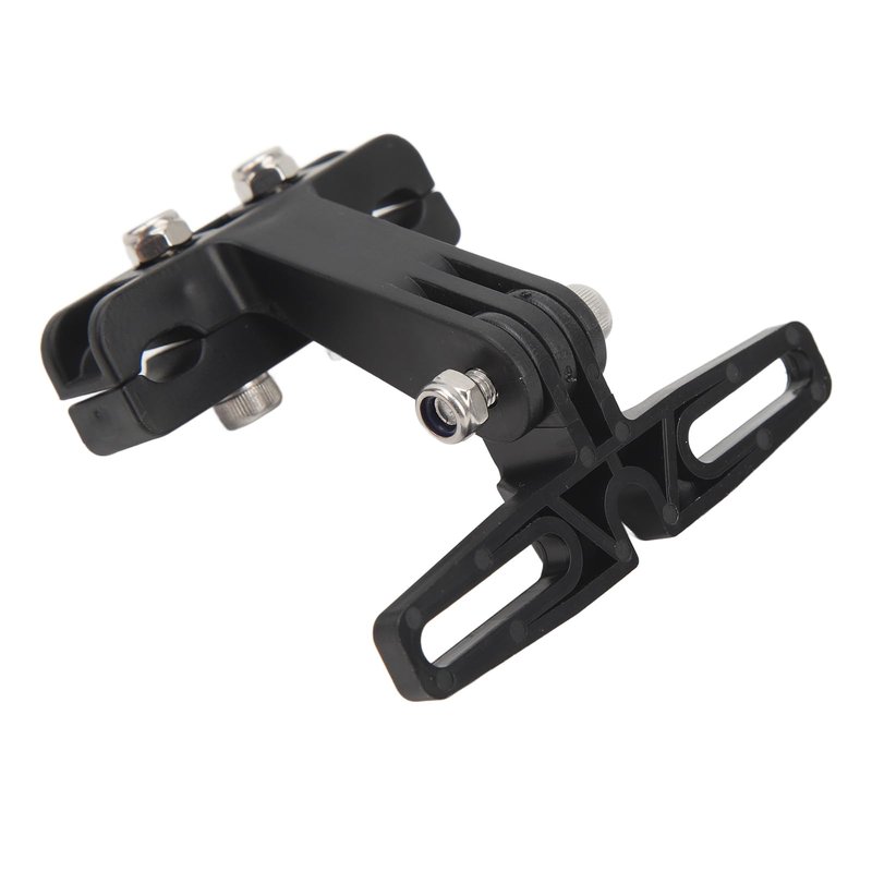 Tuwei Electric Bike Tail Light Bracket, Versatile Compatibility ABS Stainless Steel Bike Tail Light Mount Bracket for Cycling