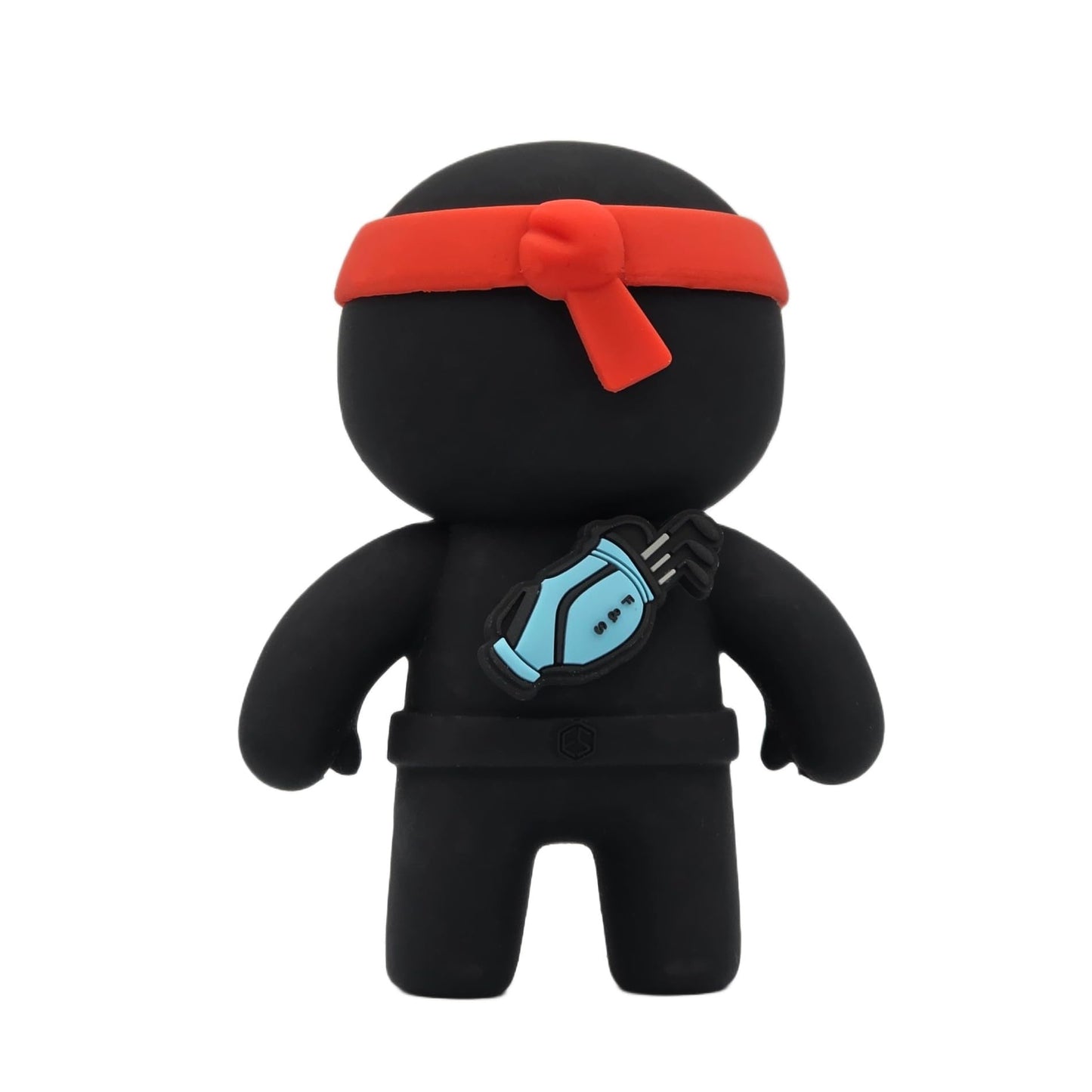 FAR&STRAIGHT Ninja Golf Tee Holder | Interchangeable Plugins | Funny & Unique Golf Gift | Personalized Accessory (4 Plugins)