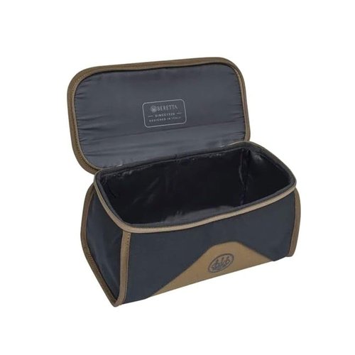 Beretta Gamekeeper EVO Durable Lightweight Functional Outdoor Hunting Shooting Tactical Zippered Cartridge Bag 100 | Capacity of 4 Boxes x 25 Cartridges, Ebony & Otter