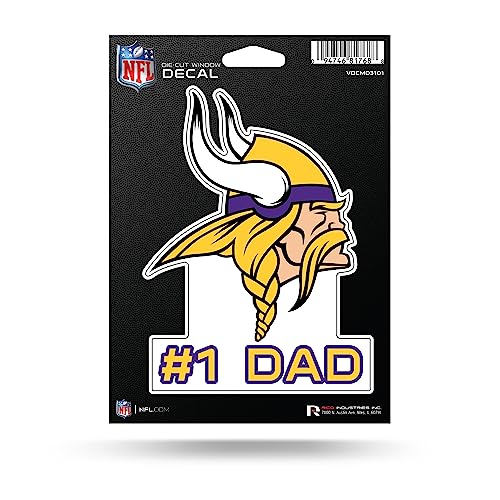 Dallas Cowboys #1 Dad Die Cut Decal - 5x7 Inch Car & Home Sticker