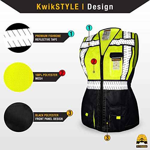 KwikSafety - Charlotte, NC - SHERIFF & SPECIALIST Safety Vest for Women ANSI OSHA